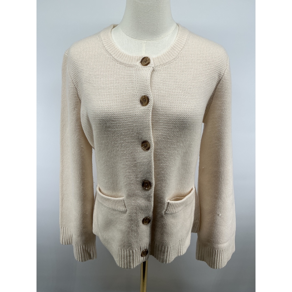 Mongolian Cashmere Structured Cardigan
